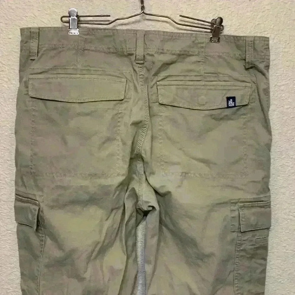 The North Face men’s cargo pant 38 X 32 work pant casual blue collar *flaw - Picture 6 of 11